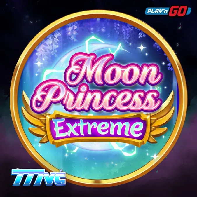 Moon Princess Extreme slot gameplay grid na may anime aesthetic